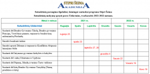 Akademija Stipri Šeima sutuoktinių parengimo ilgalaikei laimingai santuokai programa. Programos autorius Mykolas Truncė - Šeimų išsaugojimo ekspertas