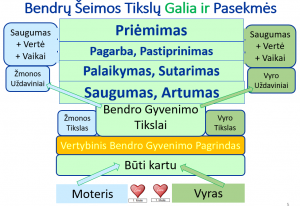 Seminaras poroms Nr. 6 Bendri Šeimos Tikslai ir Vizija. Parengė Mykolas Truncė, Porų psichologas, konsultantas, Lektorius