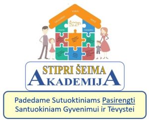 Projektas Stipri Šeima 2023 skirtas sutuoktiniams ir tėvams, norintiems pagerinti santykius. Parengė Mykolas Truncė, Porų psichologas, konsultantas, lektorius, Šeimų išsaugojimo ekspertas